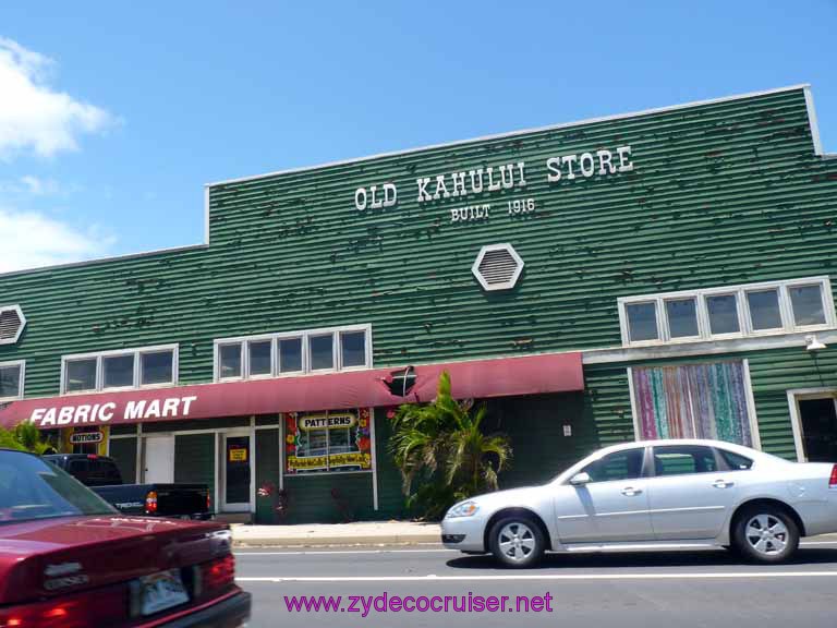 052: Carnival Spirit, Kahului, Maui, Old Kahului Store