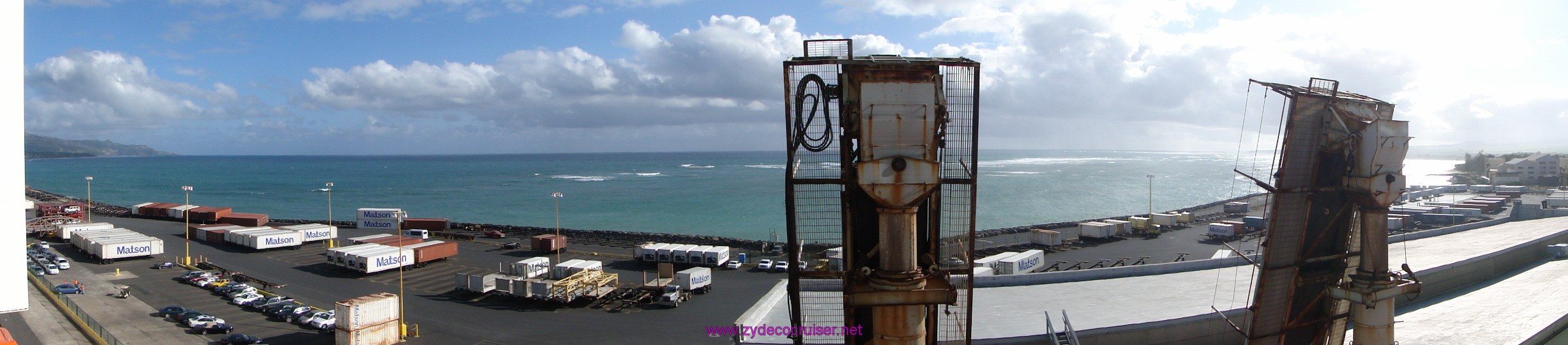 001: Carnival Spirit, Kahului, Maui, Lovely view from our balcony