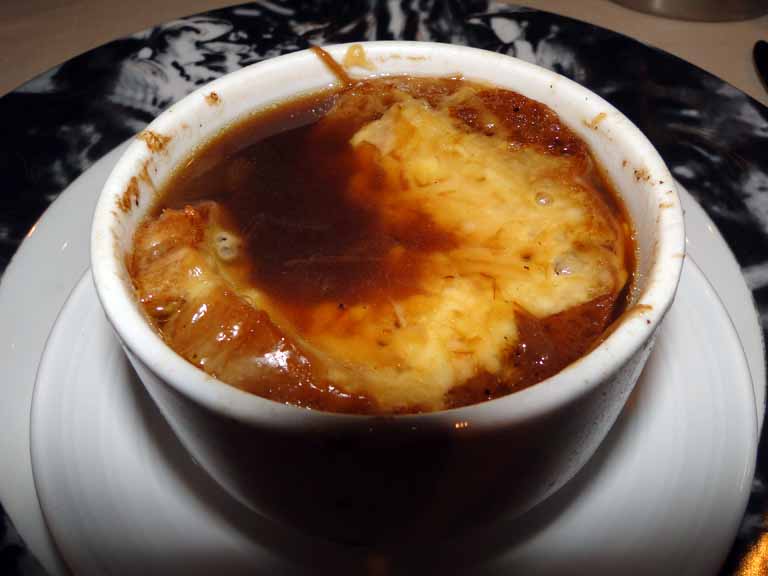 249: Carnival Spirit, Kahului, Maui, Day 2, French Onion Soup