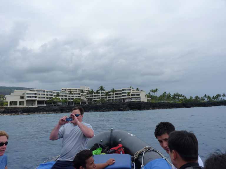 159: Carnival Spirit, Kailua-Kona, Captain Zodiac