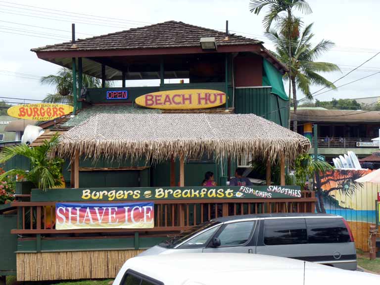 038: Carnival Spirit, Nawiliwili, Kauai, Hawaii, Beach Hut