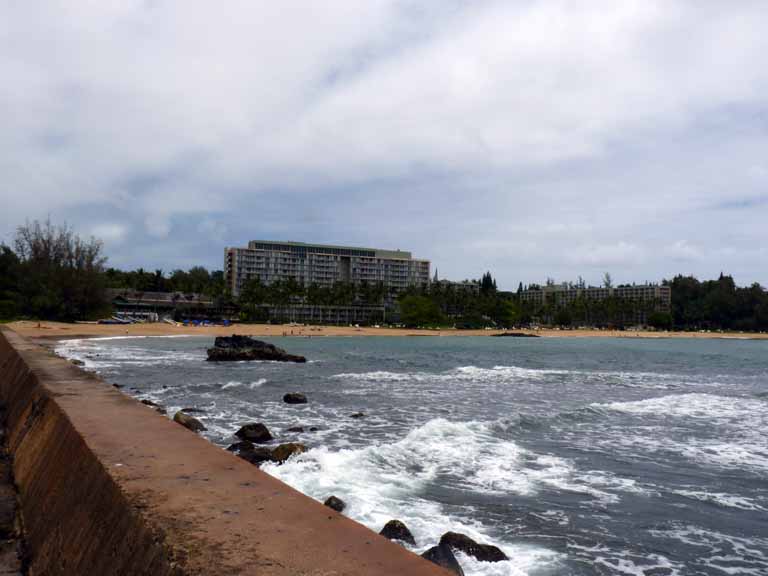 053: Carnival Spirit, Nawiliwili, Kauai, Hawaii, Marriott and Kalapaki Beach