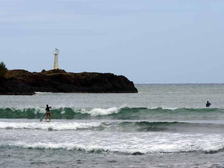 065: Carnival Spirit, Nawiliwili, Kauai, Hawaii, Lighthouse near Kalapaki Beach