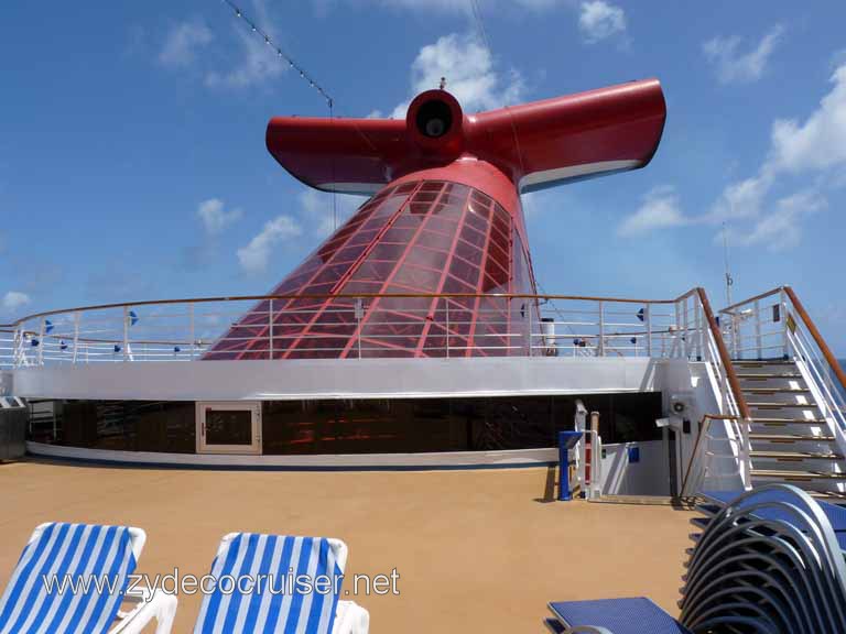 061: Carnival Spirit, Sea Day 1 - Funnel