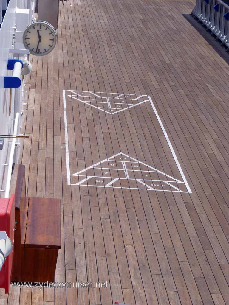 070: Carnival Spirit, Sea Day 1 - Shuffleboard