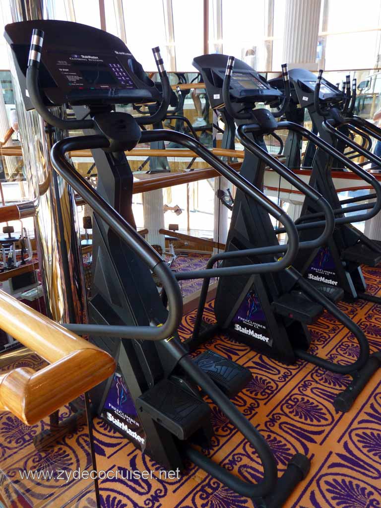 115: Carnival Spirit, Sea Day 1 - Gym