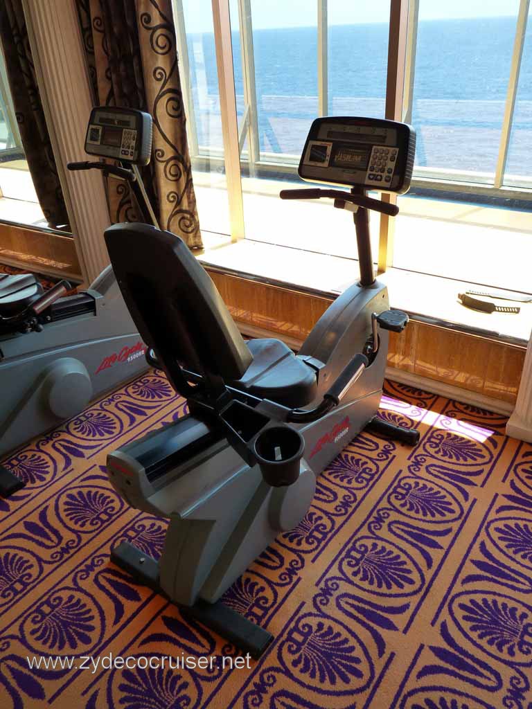 117: Carnival Spirit, Sea Day 1 - Gym