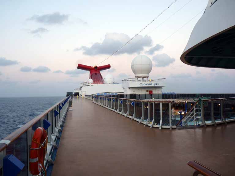 165: Carnival Spirit, Sea Day 1 - 