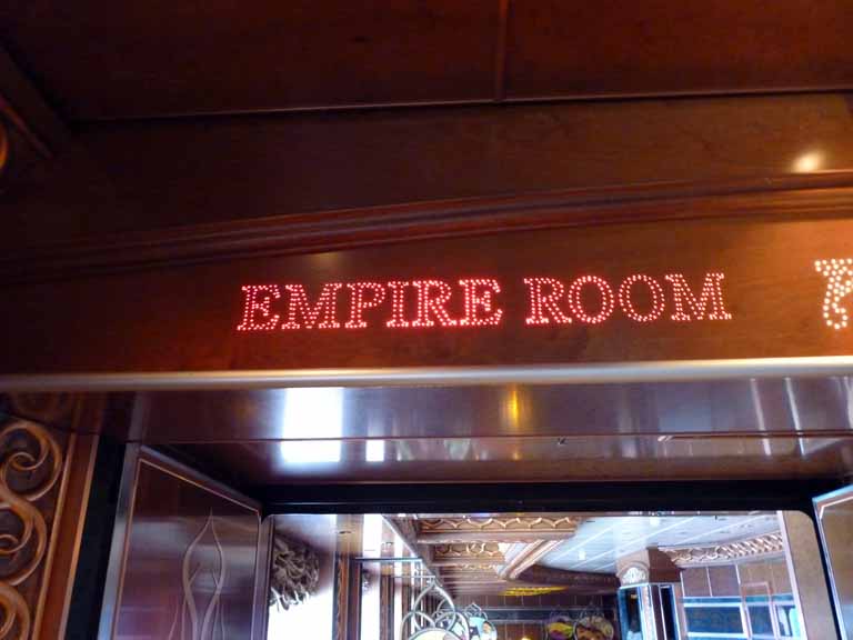 027: Carnival Spirit, Sea Day 2 - Empire Room