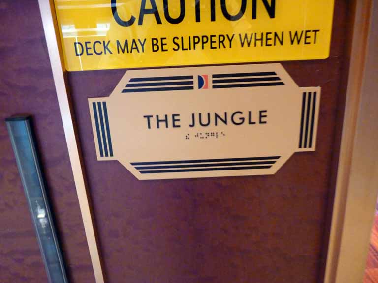 076: Carnival Spirit, Sea Day 2 - The Jungle