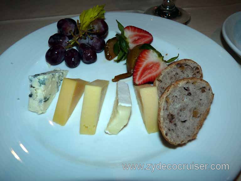 114: Carnival Spirit, Sea Day 2 - Cheese Plate