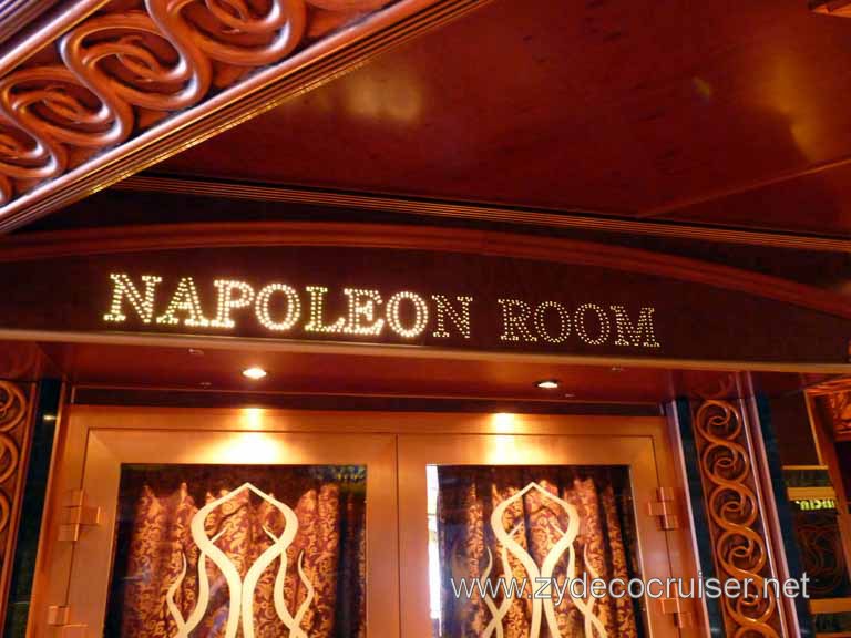 066: Carnival Spirit, Sea Day 3 - Napoleon Room