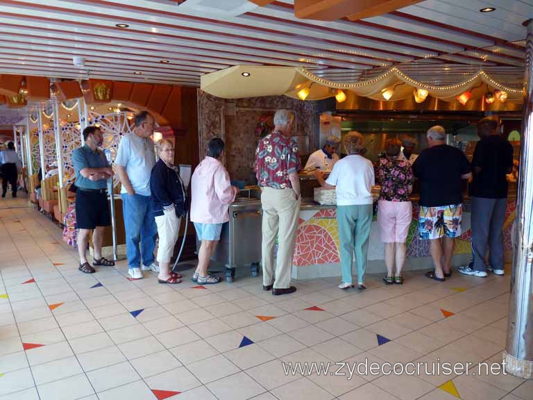 089: Carnival Spirit, Sea Day 3 - Busy but not horrible lines