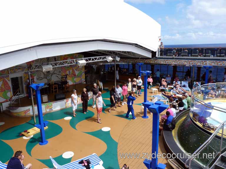 114: Carnival Spirit, Sea Day 3 - Dome pool area