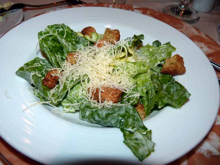 147: Carnival Spirit, Sea Day 3 - Caesar Salad