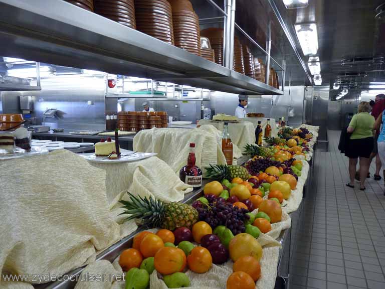 026: Carnival Spirit, Sea Day 4 - Galley tour