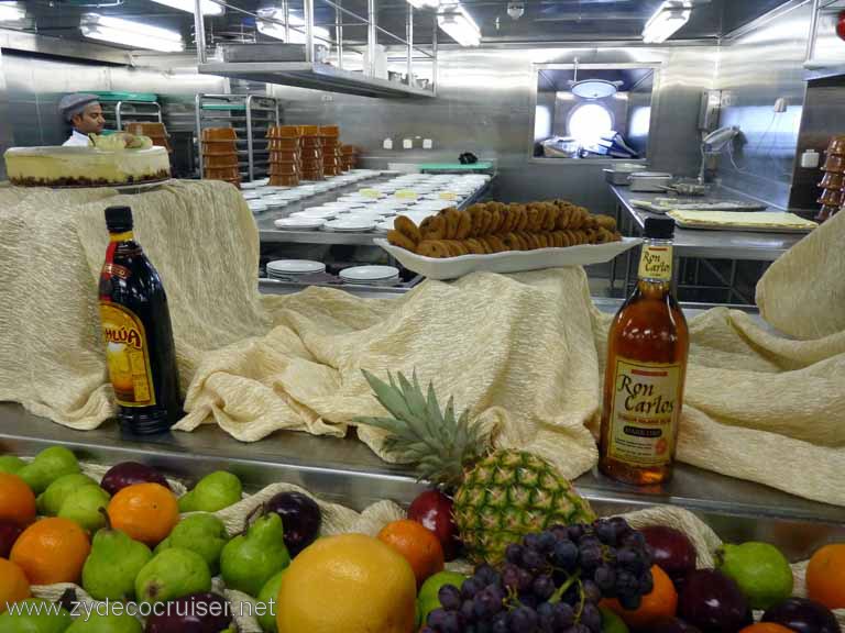 031: Carnival Spirit, Sea Day 4 - Galley tour