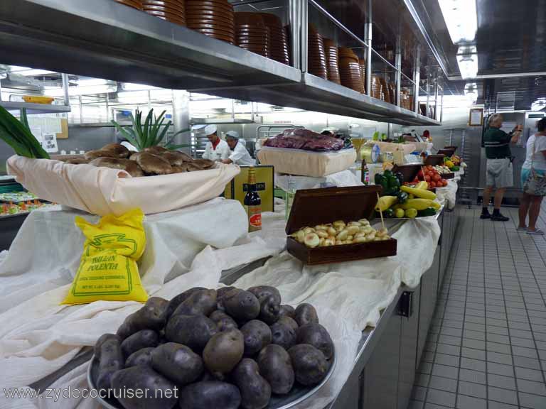 039: Carnival Spirit, Sea Day 4 - Galley tour