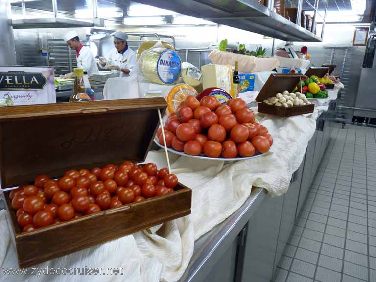 043: Carnival Spirit, Sea Day 4 - Galley tour