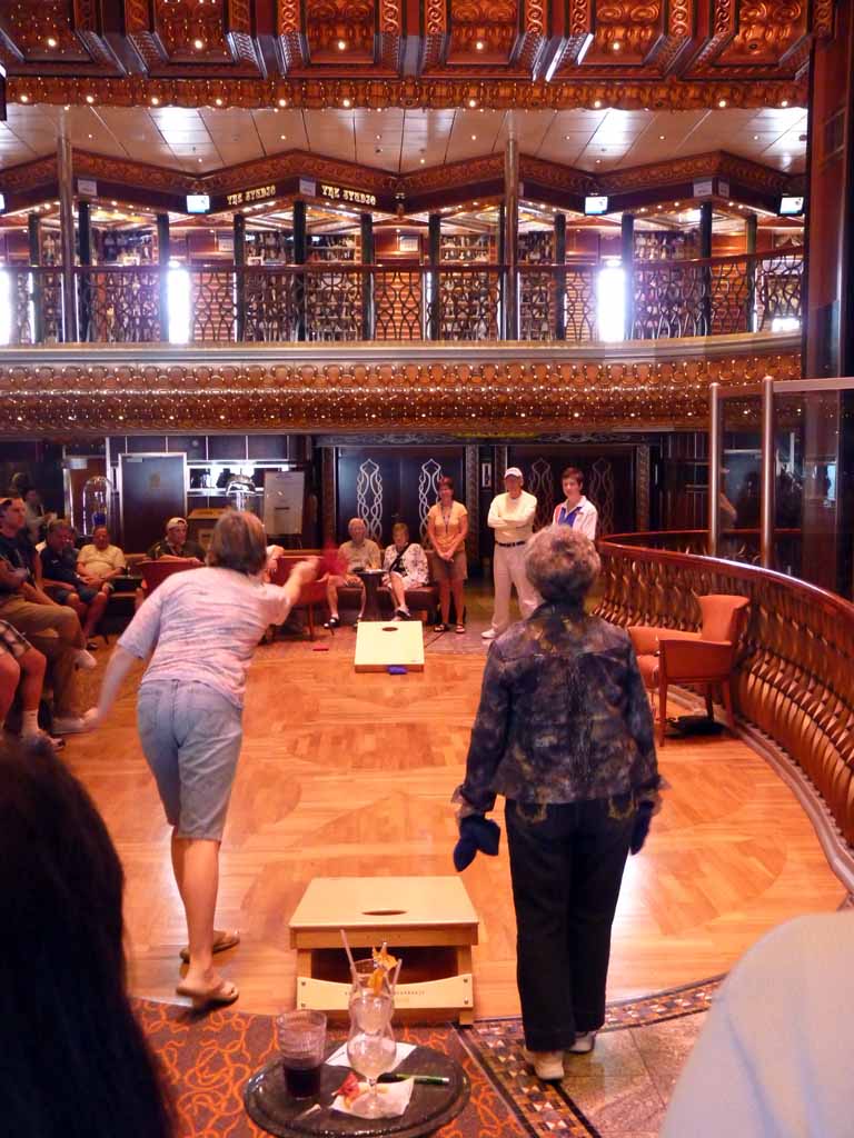 050: Carnival Spirit, Sea Day 4 - Bean Bag Toss