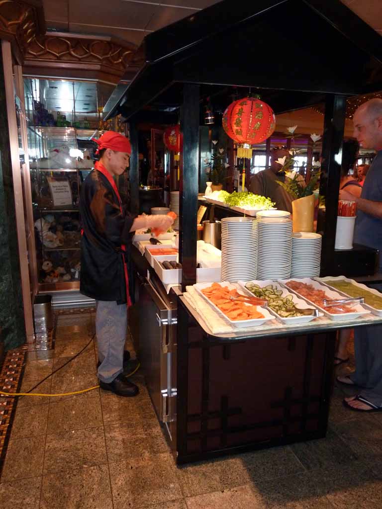 063: Carnival Spirit, Sea Day 4 - Sushi Bar