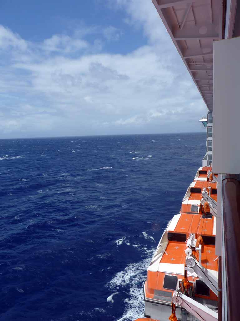 001: Carnival Spirit, Hawaii Cruise, Sea Day 5 - Lazy Day