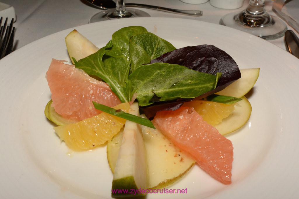 Pear Carpaccio & Greens