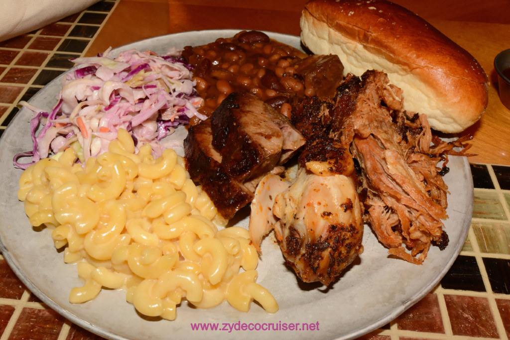 061: Carnival Splendor Panama Canal Journey Cruise, Sea Day 3, Ol' Fashioned BBQ 