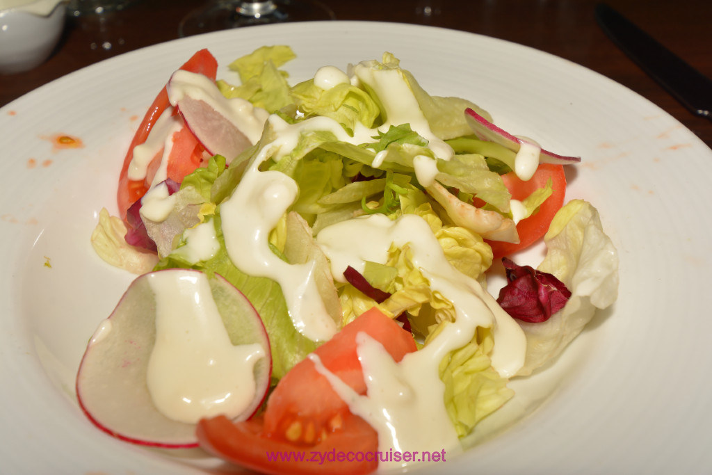 Vine Ripened Tomatoes and Chopped Lettuce with Blue Cheese