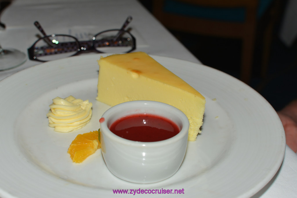 112: Carnival Sunshine, John Heald's Bloggers Cruise, BC7, Belize, MDR Dinner, New yor Cheesecake, 