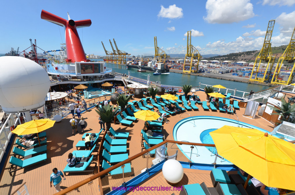 061: Carnival Sunshine Cruise, Barcelona, Embarkation, Serenity, 