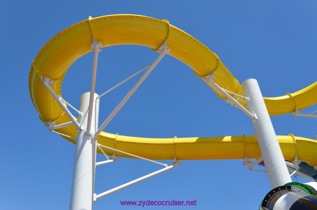 094: Carnival Sunshine Cruise, Barcelona, Embarkation, Waterslide, 