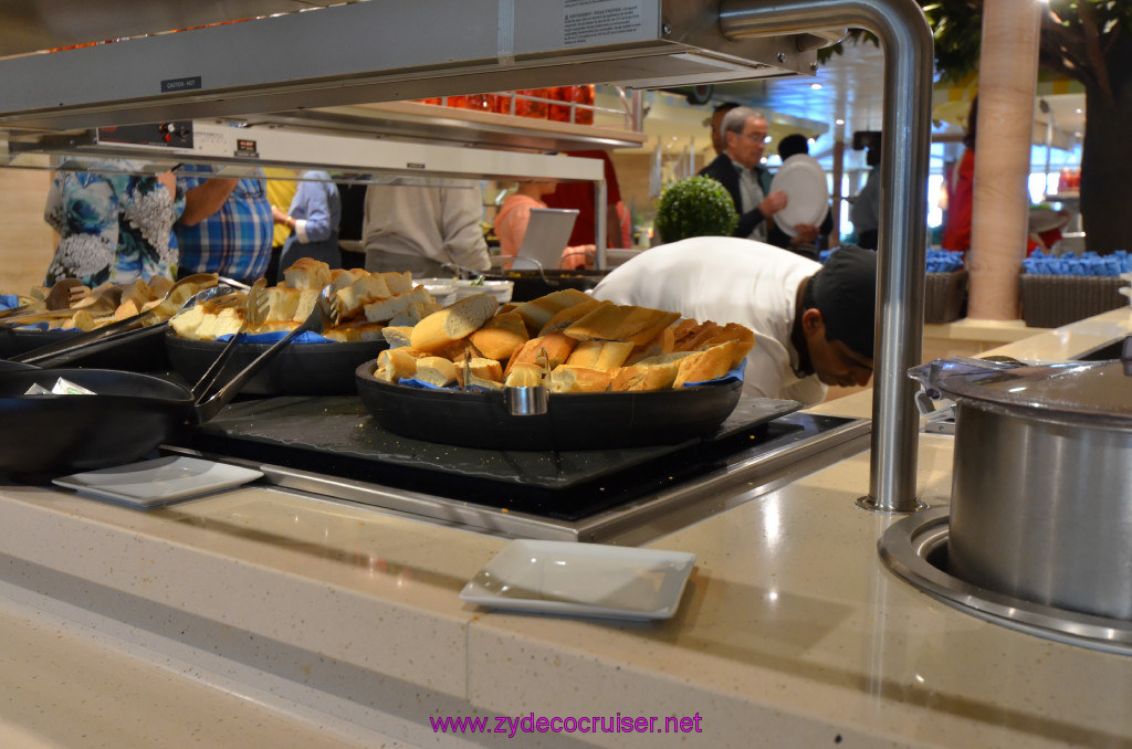 199: Carnival Sunshine Cruise, Barcelona, Embarkation, Lido Marketplace