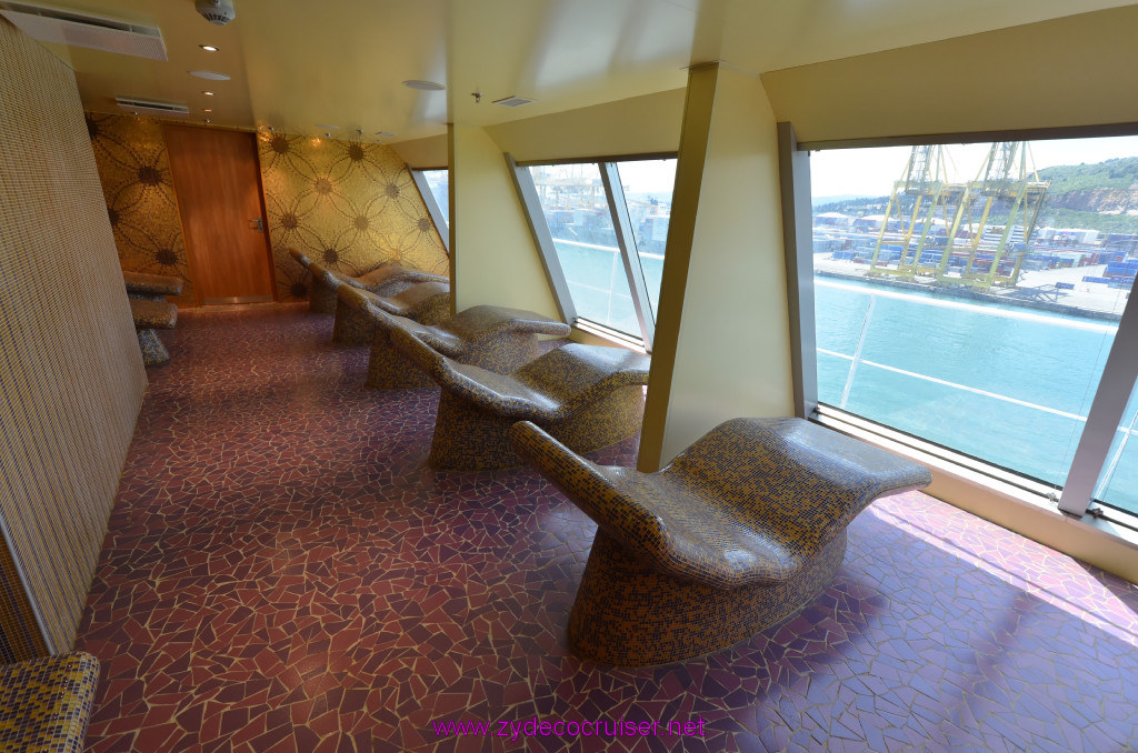 271: Carnival Sunshine Cruise, Barcelona, Embarkation, Cloud 9 Spa, 