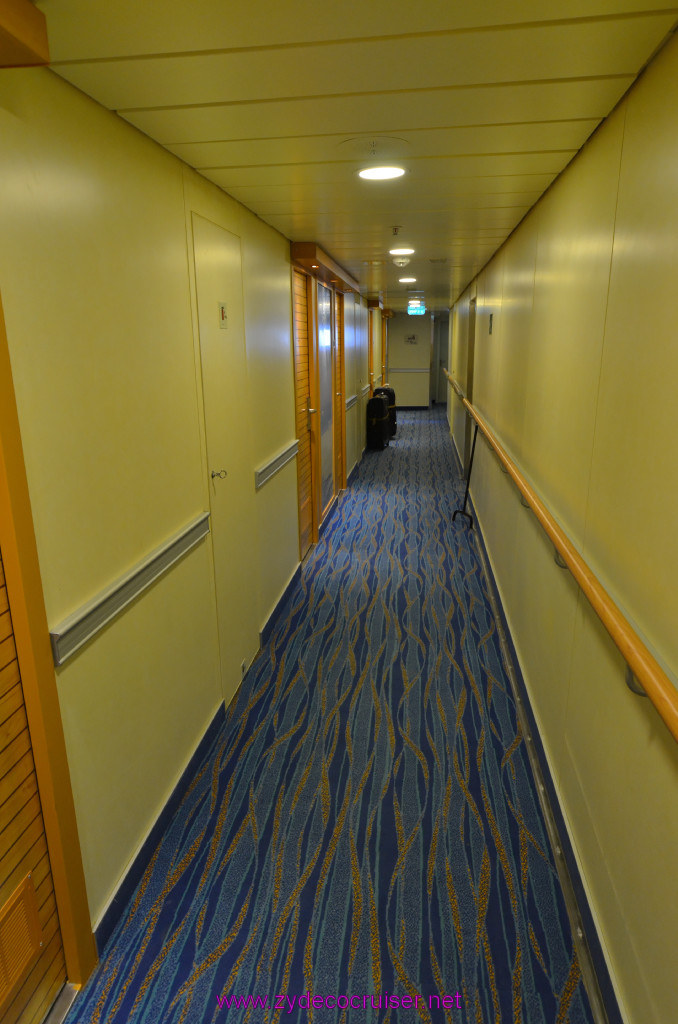 288: Carnival Sunshine Cruise, Barcelona, Embarkation, Hallway, 