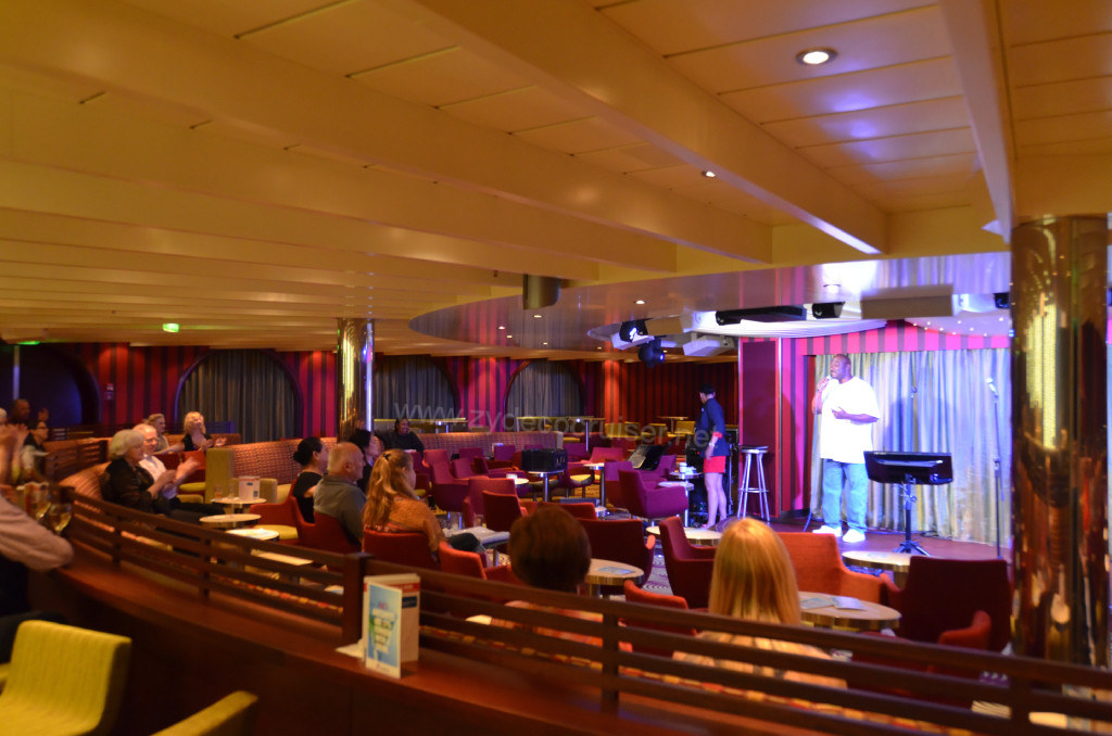 411: Carnival Sunshine Cruise, Barcelona, Embarkation, Limelight Lounge, Karaoke, 