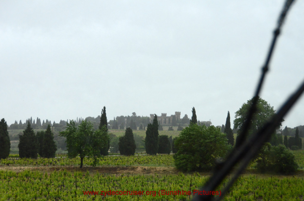 097: Carnival Sunshine Cruise, Marseilles, Châteauneuf Du Pape & Avignon Tour, Chateauneuf du Pape Vineyards, 