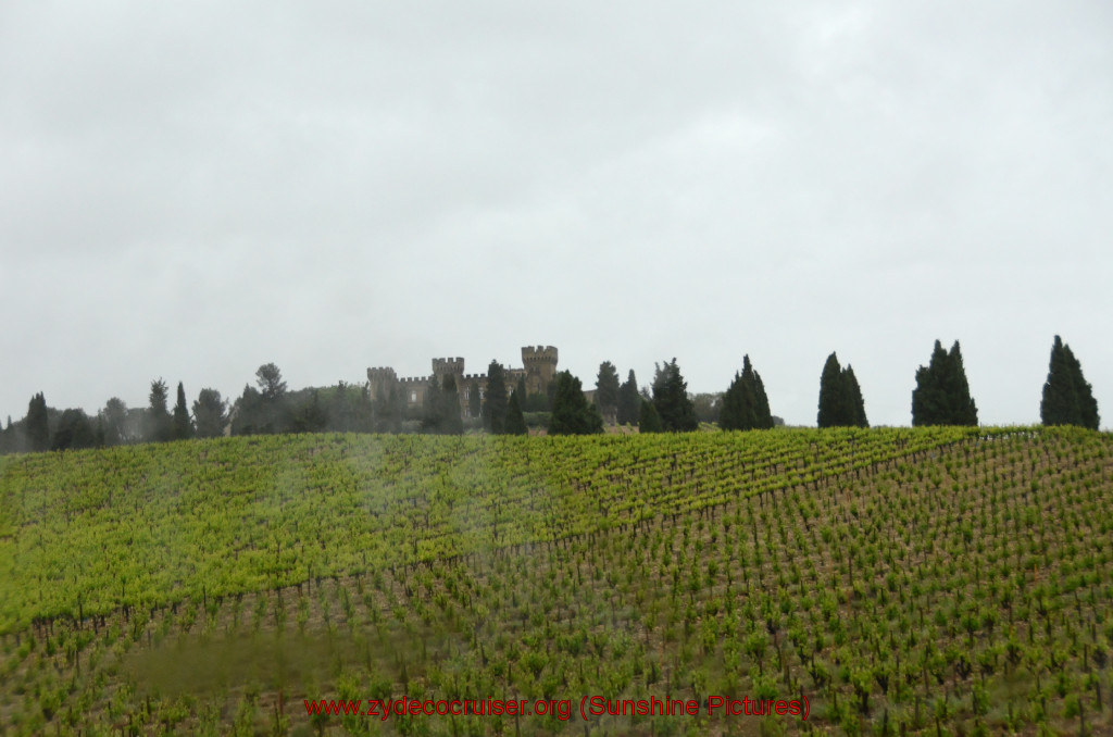 102: Carnival Sunshine Cruise, Marseilles, Châteauneuf Du Pape & Avignon Tour, Chateauneuf du Pape Vineyards, 