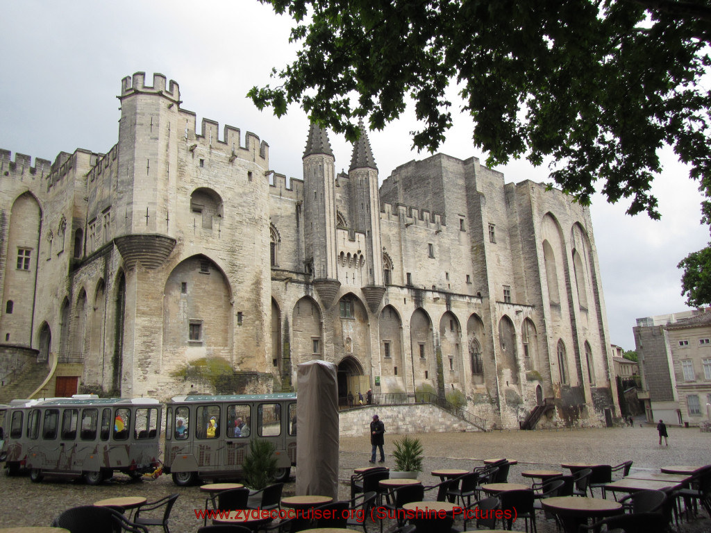 028: Carnival Sunshine Cruise, Marseilles, Châteauneuf Du Pape & Avignon Tour, Palace of the Popes, 