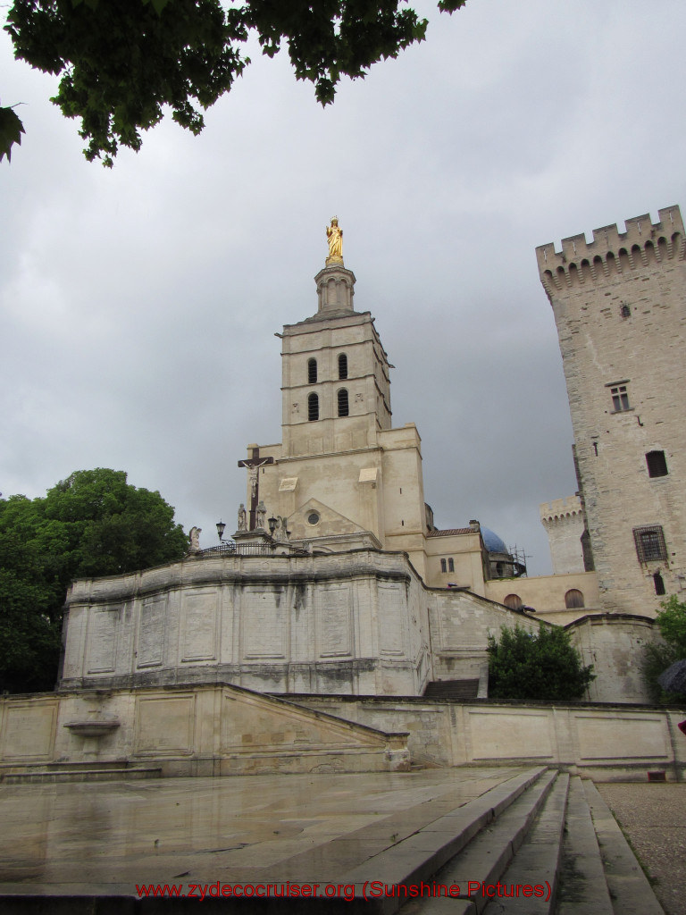 029: Carnival Sunshine Cruise, Marseilles, Châteauneuf Du Pape & Avignon Tour, Cathedral Our Lady of the Doms, Notre Dame des Doms, Avignon Cathedral, 