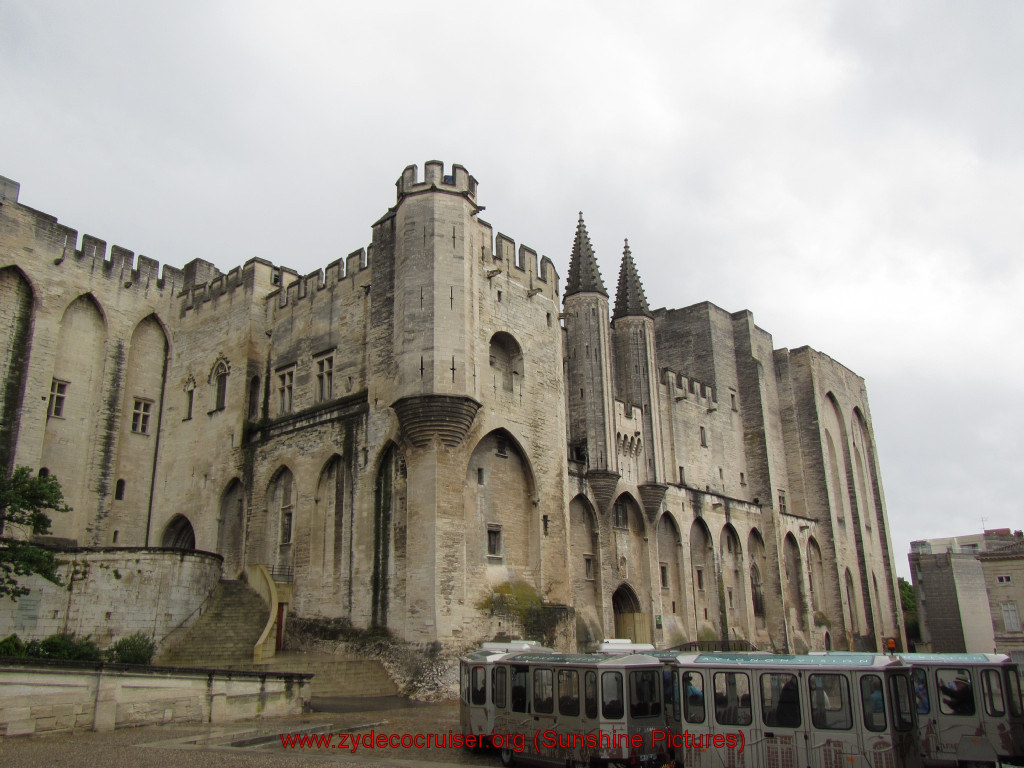 033: Carnival Sunshine Cruise, Marseilles, Châteauneuf Du Pape & Avignon Tour, Palace of the Popes, 