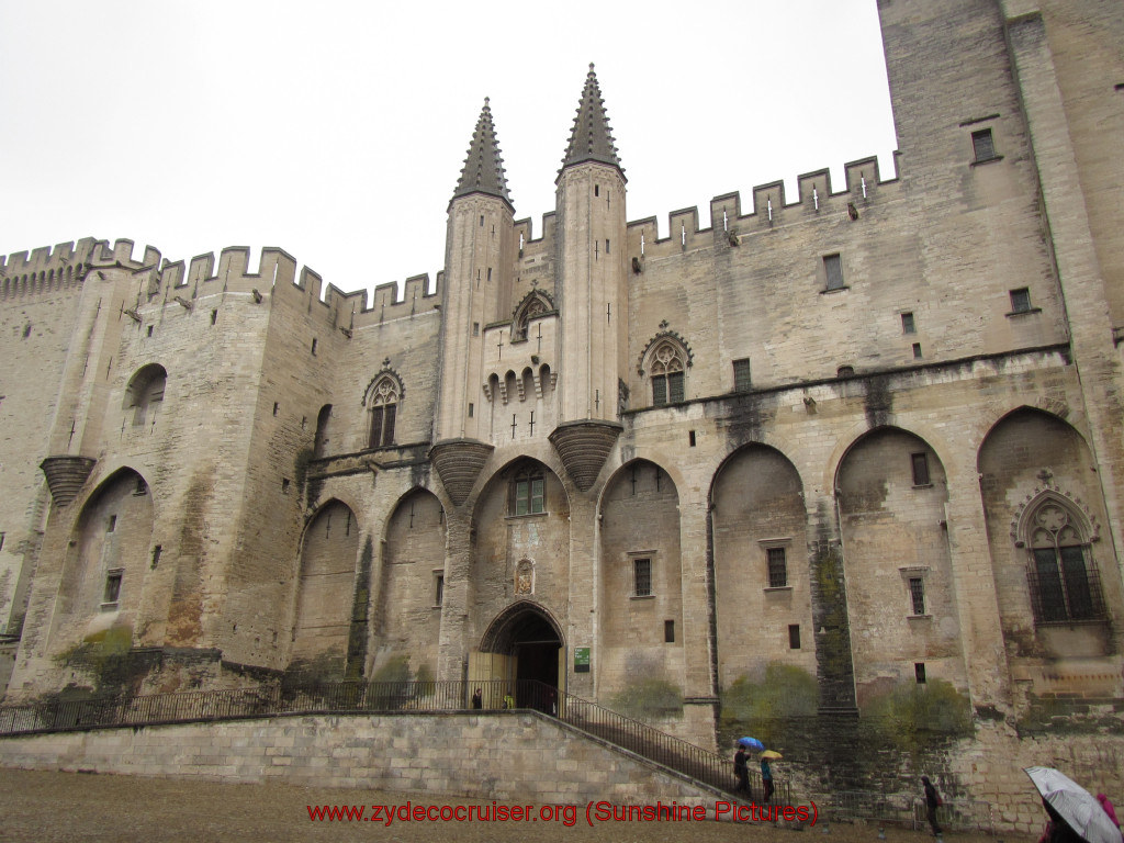 076: Carnival Sunshine Cruise, Marseilles, Châteauneuf Du Pape & Avignon Tour, Palace of the Popes, 