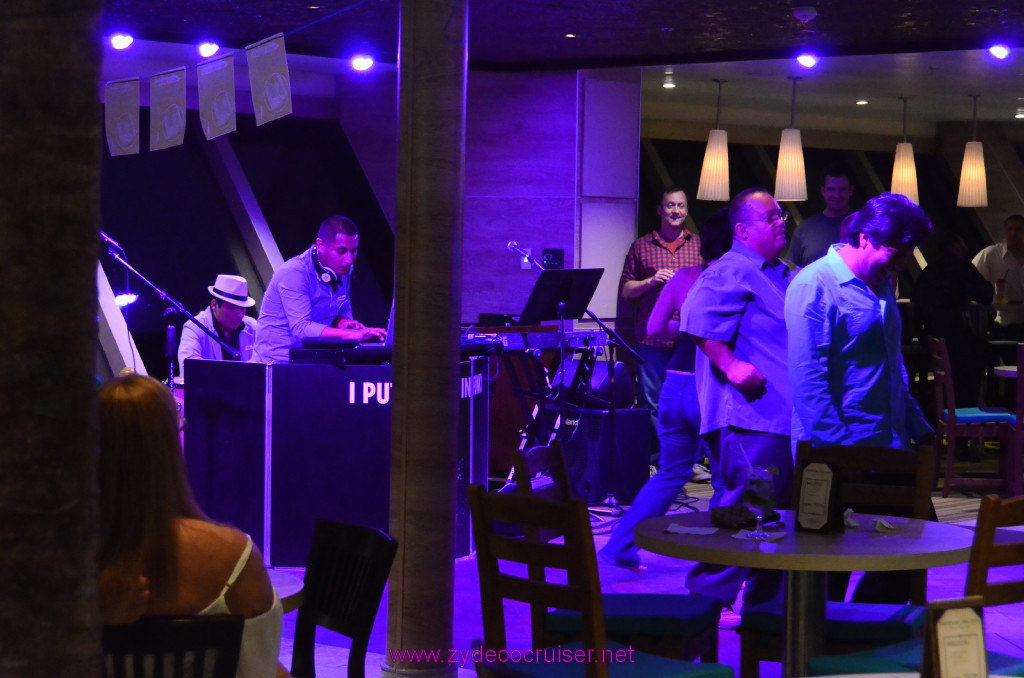 141: Carnival Sunshine Cruise, Marseilles, Havana Bar, DJ and Dancing, 