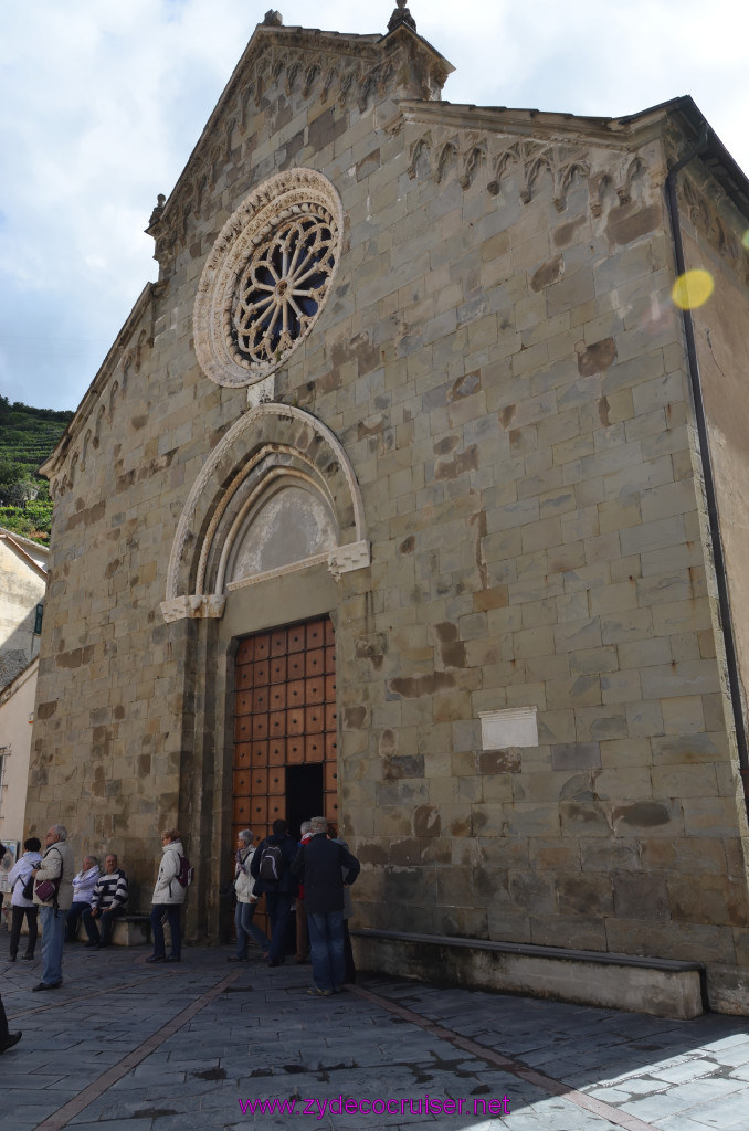 088: Carnival Sunshine Cruise, La Spezia, Cinque Terre Tour, Manarola, Riomaggiore, Church of San Lorenzo, 