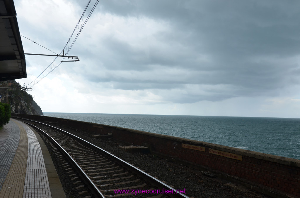 157: Carnival Sunshine Cruise, La Spezia, Cinque Terre Tour, Manarola, Riomaggiore, Train Station, 