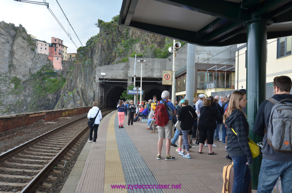 158: Carnival Sunshine Cruise, La Spezia, Cinque Terre Tour, Manarola, Riomaggiore, Train Station, 