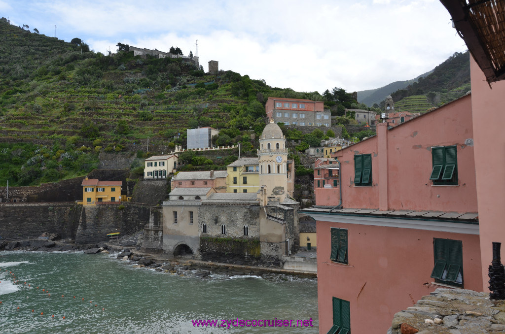 195: Carnival Sunshine Cruise, La Spezia, Cinque Terre Tour, Vernazza, Church of Santa Margherita d'Antiochia 