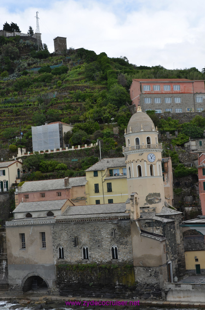 198: Carnival Sunshine Cruise, La Spezia, Cinque Terre Tour, Vernazza, Church of Santa Margherita d'Antiochia