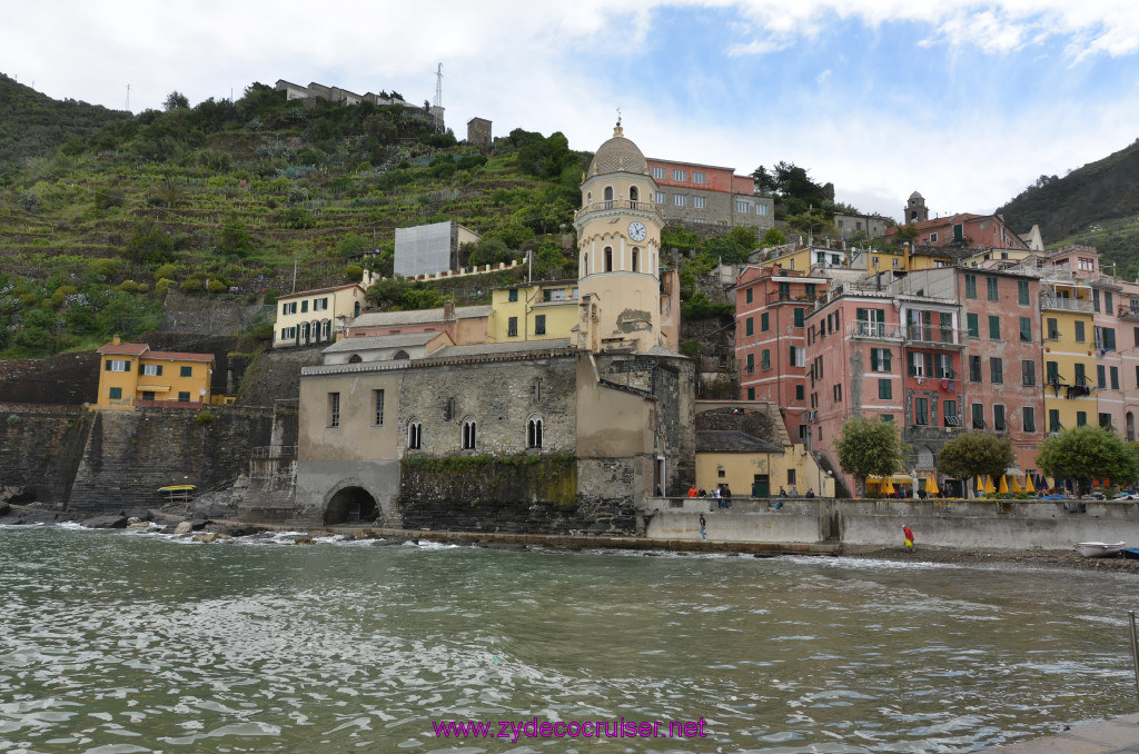 202: Carnival Sunshine Cruise, La Spezia, Cinque Terre Tour, Vernazza, Church of Santa Margherita d'Antiochia 