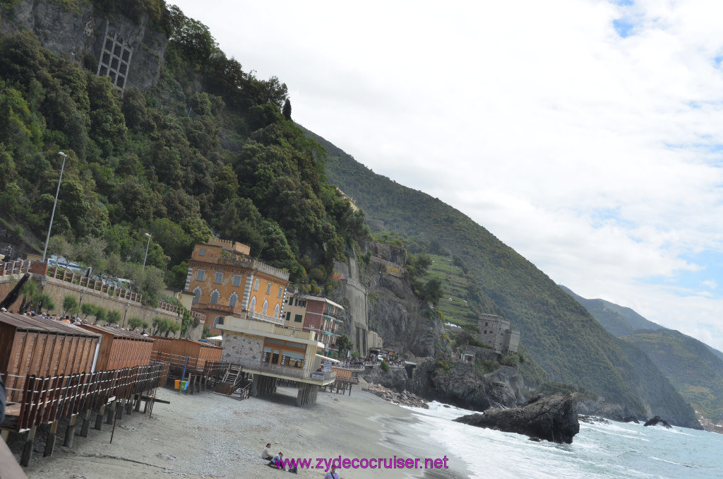 230: Carnival Sunshine Cruise, La Spezia, Cinque Terre Tour, Monterosso, Old Town Beach, 